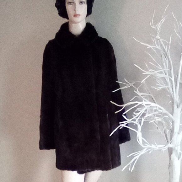 Women's Genuine Fur Coat XS  Craft Cutter - Picture 5 of 9
